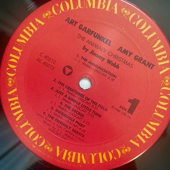 ART GARFUNKEL/ AMY GRANT - THE ANIMAL’s CHRISTMAS - Picture 4 of 6